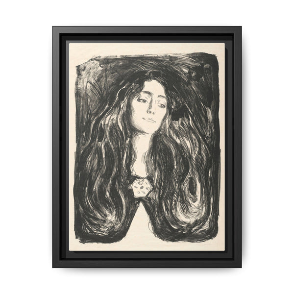 The Brooch. Eva Mudocci (1903) by Edvard Munch - NOMADEN ART GALLERY