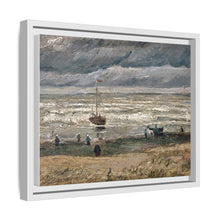 Vincent van Gogh's Beach at Scheveningen in Stormy Weather (1882) - NOMADEN ART GALLERY