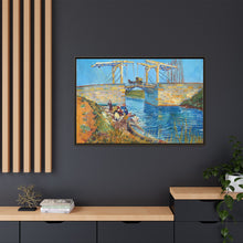 Vincent van Gogh's The Langlois Bridge at Arles with Women Washing (1888) - NOMADEN ART GALLERY