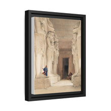 Excavated Temple of Gyrshe (Gerf Hussein) Nubia illustration by David Roberts (1796–1864) - NOMADEN ART GALLERY