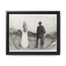 Two Human Beings. The Lonely Ones (1894) by Edvard Munch - NOMADEN ART GALLERY