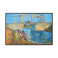 Vincent van Gogh's The Langlois Bridge at Arles with Women Washing (1888) - NOMADEN ART GALLERY