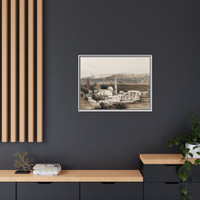Suez Desert View: Cairo's Citzenib Gate by David Roberts - Antique Wall Art