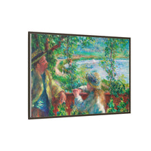 Cerca del lago (1879-1890) de Pierre-Auguste Renoir