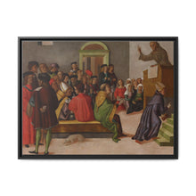 A Franciscan Monk Preaching (ca. 1515-1525 (Renaissance) by School of the Romagna - NOMADEN ART GALLERY