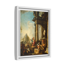 Alexander the Great at the Tomb of Achilles (ca. 1718-1719 (Baroque) by Giovanni Paolo Panini