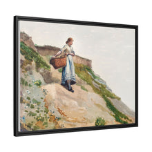Girl Carrying a Basket (1882) by Winslow Homer