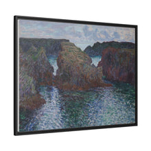 Rocks at Port-Goulphar, Belle-Île by Claude Monet - NOMADEN ART GALLERY