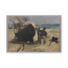 Tarring the Boat (Le Bateau goudronné) by Édouard Manet - NOMADEN ART GALLERY