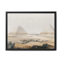 Pyramids of Geezeh (Giza) illustration by David Roberts (1796–1864) - NOMADEN ART GALLERY