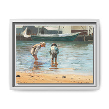 Boys Wading (1873) by Winslow Homer - NOMADEN ART GALLERY