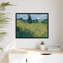 Vincent van Gogh's Green Wheat Field with Cypress (1889) - NOMADEN ART GALLERY