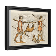 Hunter-Gatherer Mosaic: Vintage Encyclopaedia Art (1891)