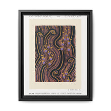 Art Deco Flower pattern pochoir print in oriental style - NOMADEN ART GALLERY
