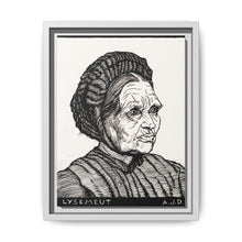 Portrait of Laren farmer's wife named Lysemeut (1916) by Julie de Graag - NOMADEN ART GALLERY