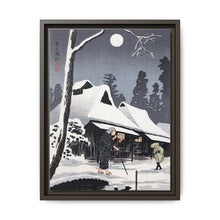Moonlight on Snow (1936) print in high resolution by Hiroaki Takahashi - NOMADEN ART GALLERY
