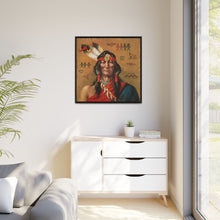Indian chief portrait illustration