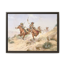 Apache Indians on Horseback by Herman Wendelborg Hansen - NOMADEN ART GALLERY