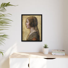 Leonardo da Vinci's Profile of a Young Fiancée (1495)