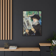 Mujer leyendo (ca. 1880-1881) de Édouard Manet.