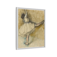 Bailarina estirándose en la barra de Hilaire Germain Edgar Degas