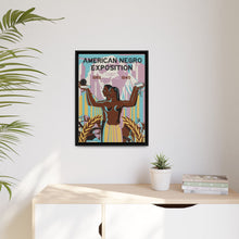Poster for the American Negro Exposition in Chicago (1940) illustration by Robert Savon Pious.