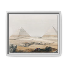 Pyramids of Geezeh (Giza) illustration by David Roberts (1796–1864) - NOMADEN ART GALLERY