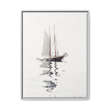 Two–masted Schooner with Dory (1894) by Winslow Homer - NOMADEN ART GALLERY