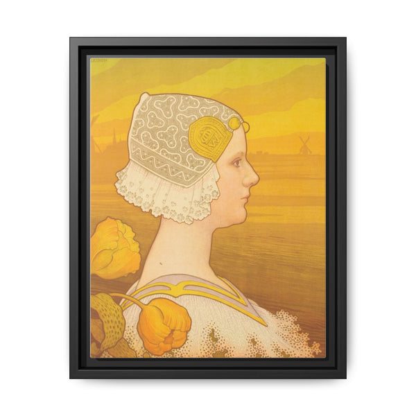 Queen Wilhelmina of the Netherlands (1901) by Paul Berthon - NOMADEN ART GALLERY
