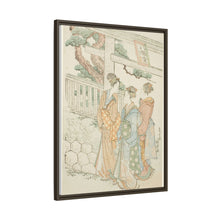 Visitors to the Hachiman shrine by Katsushika Hokusai - NOMADEN ART GALLERY