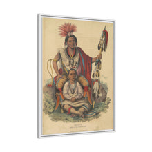 Keokuk, Chief of the Sacs and Foxes (1838) by Alfred Hoffy, Charles Bird King