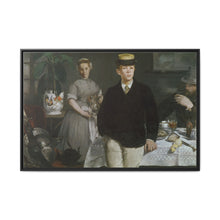 Luncheon in the Studio (1868) by Edouard Manet - NOMADEN ART GALLERY