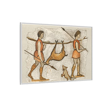 Hunter-Gatherer Mosaic: Vintage Encyclopaedia Art (1891)