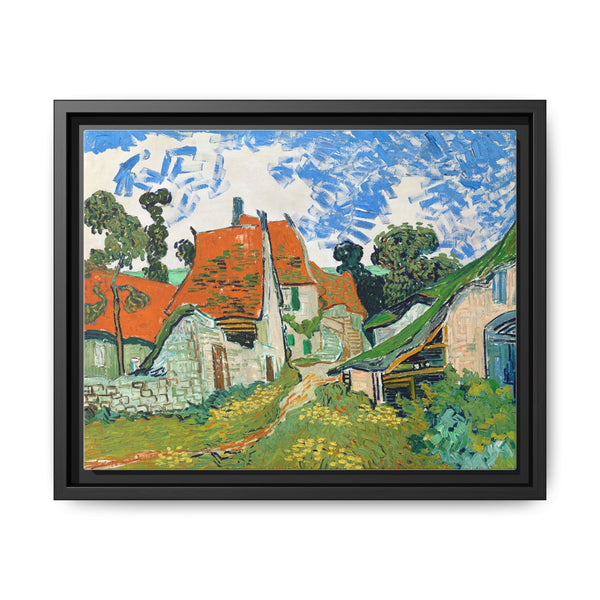 Vincent van Gogh's Street in Auvers-sur-Oise (1890) - NOMADEN ART GALLERY
