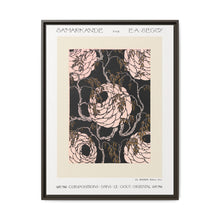Flower pattern Art Deco stencil print in oriental style. Original from our own 1914 edition of Samarkande - NOMADEN ART GALLERY