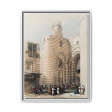 Gate of the Metwaleys (Bab Zuwayla) Cairo illustration by David Roberts (1796–1864) - NOMADEN ART GALLERY