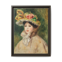 Woman with Capeline (Femme Ã la capeline) (early 1890s) by Pierre-Auguste Renoir - NOMADEN ART GALLERY