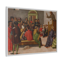 A Franciscan Monk Preaching (ca. 1515-1525 (Renaissance) by School of the Romagna