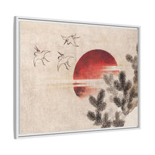 Katsushika Hokusai's birds and sunset, from Album of Sketches (1814) - NOMADEN ART GALLERY