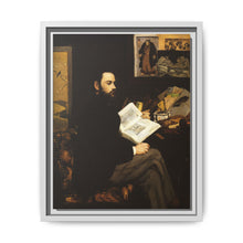 Portrait of Emile Zola (1868) by Edouard Manet - NOMADEN ART GALLERY