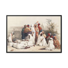 In the slave market at Cairo illustration by David Roberts (1796–1864)