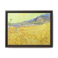 Van Gogh's Wheatfield with a reaper (1889) - NOMADEN ART GALLERY