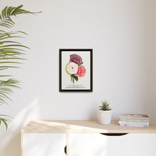 Double Althea in 3 colors lithograph. Digitally enhanced from our own original 1900 edition plates of Botanical Specimen published by Rochester Lithographing