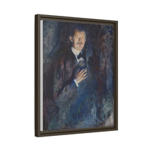 Edvard Munch's Self-Portrait with Cigarette (1895) - NOMADEN ART GALLERY