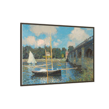 Claude Monet's The Bridge at Argenteuil (1874) - NOMADEN ART GALLERY
