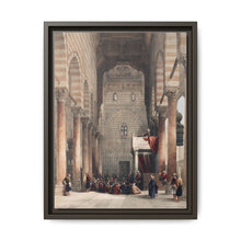 Interior of the mosque of the Metwalys (Metwalis) illustration by David Roberts (1796–1864) - NOMADEN ART GALLERY