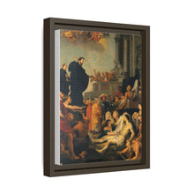 Saint Francis Xavier preaching and healing. Oil painting after Peter Paul Rubens.