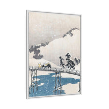 Snowy landscape with Mount Fuji (1900–1910) by Ohara Koson