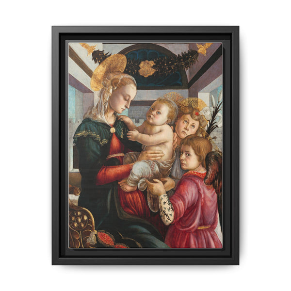 Sandro Botticelli's Madonna and Child with Angels (1465–1470) - NOMADEN ART GALLERY