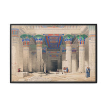 Grand Portico of the Temple of Philae Nubia illustration by David Roberts (1796–1864) - NOMADEN ART GALLERY